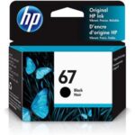 HP 67 黑色原廠墨盒 - 香港原裝行貨 Printers.com.hk