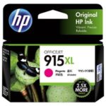 HP 915XL 洋紅色原廠墨盒 (高用量) - 香港原裝行貨 Printers.com.hk