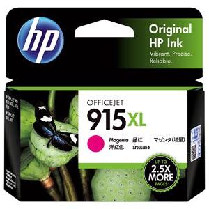 HP 915XL 洋紅色原廠墨盒 (高用量) - 香港原裝行貨 Printers.com.hk