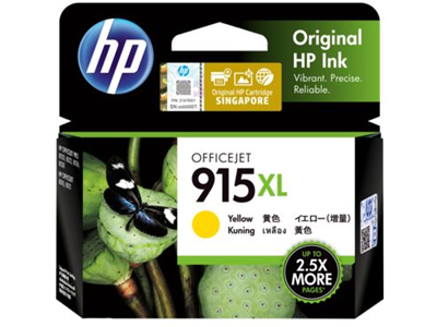 HP 3YM21AA 原裝 黃色 墨水匣 - 適用於 機型:825pages @5% - Printers.com.hk