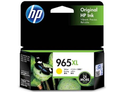 HP 965XL 黃色原廠墨盒 (高用量) - 香港原裝行貨 Printers.com.hk
