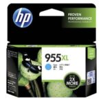 HP 955XL 靛藍色原廠墨盒 (高用量) - 香港原裝行貨 Printers.com.hk