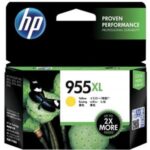 HP 955XL 黃色原廠墨盒 (高用量) - 香港原裝行貨 Printers.com.hk