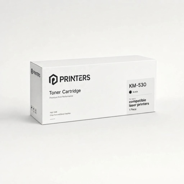 Compatible KM-530 高級版代用 黑色碳粉盒 for compatible laser printers