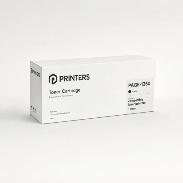 Compatible PAGE-1350 高級版代用 黑色碳粉盒 for compatible laser printers