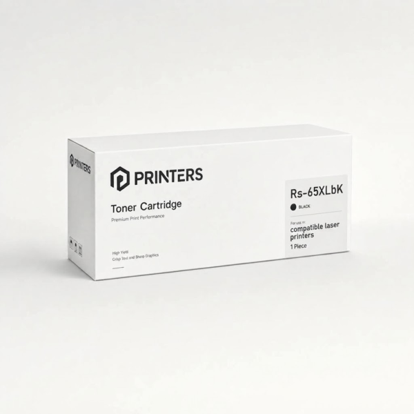 Compatible Rs-65XLbK 高級版代用 黑色碳粉盒 for compatible laser printers