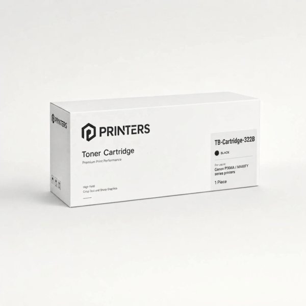 Canon TB-Cartridge-322B 高級版代用 黑色碳粉盒 for Canon PIXMA / MAXIFY series printers