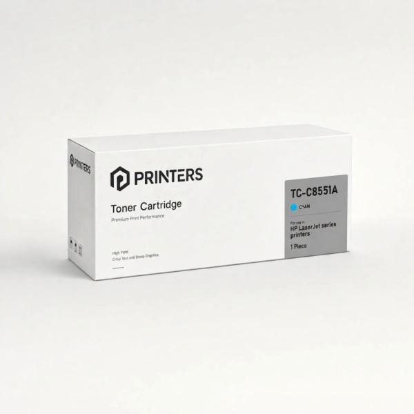 HP TC-C8551A 高級版代用 青色碳粉盒 for HP LaserJet series printers
