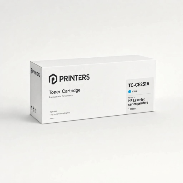 HP TC-CE251A 高級版代用 青色碳粉盒 for HP LaserJet series printers