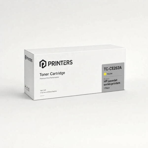 HP TC-CE262A 高級版代用 黃色碳粉盒 for HP LaserJet series printers