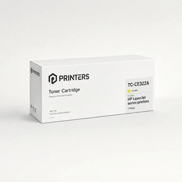 HP TC-CE322A 高級版代用 黃色碳粉盒 for HP LaserJet series printers