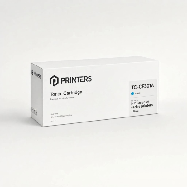HP TC-CF301A 高級版代用 青色碳粉盒 for HP LaserJet series printers