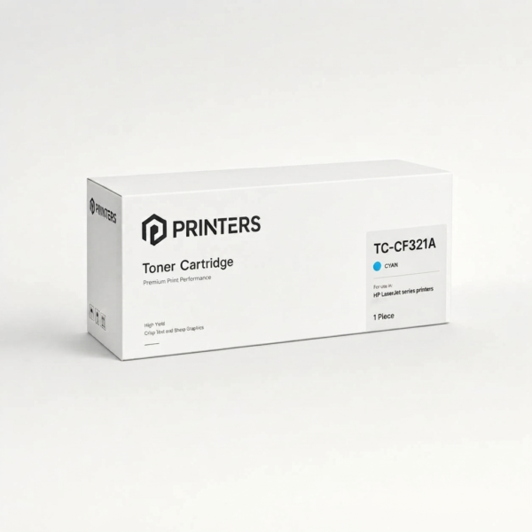 HP TC-CF321A 高級版代用 青色碳粉盒 for HP LaserJet series printers