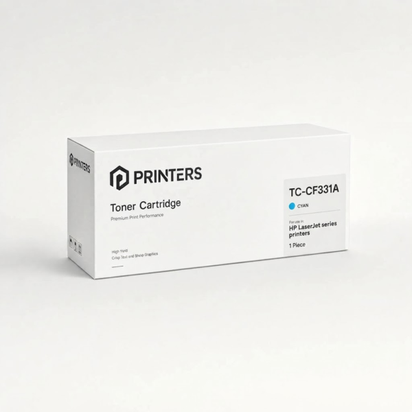 HP TC-CF331A 高級版代用 青色碳粉盒 for HP LaserJet series printers