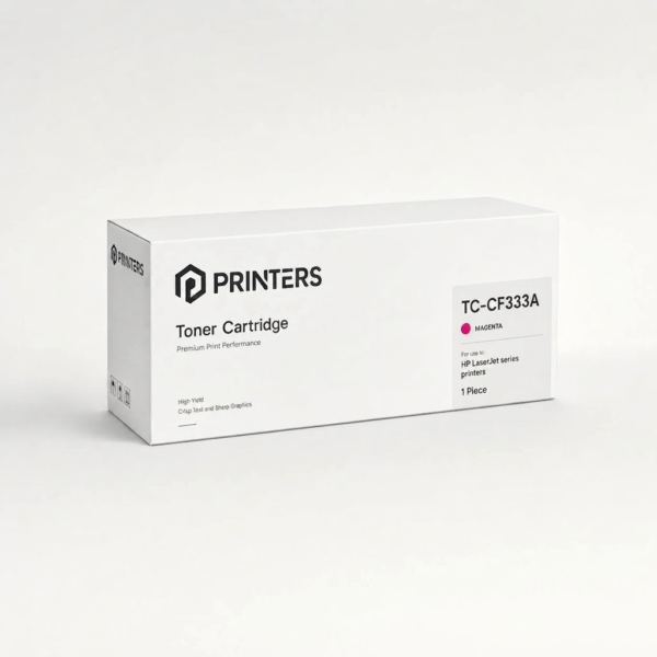 HP TC-CF333A 高級版代用 洋紅碳粉盒 for HP LaserJet series printers