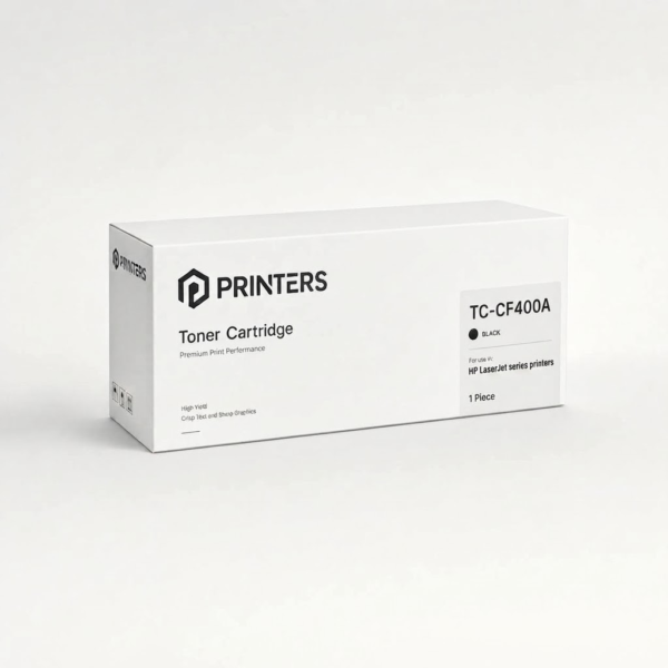 HP TC-CF400A 高級版代用 黑色碳粉盒 for HP LaserJet series printers