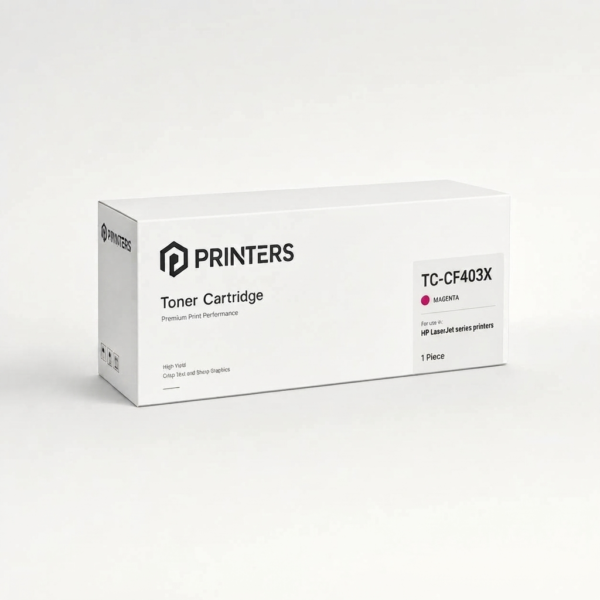 HP TC-CF403X 高級版代用 洋紅碳粉盒 for HP LaserJet series printers