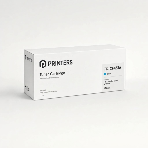 HP TC-CF451A 高級版代用 青色碳粉盒 for HP LaserJet series printers