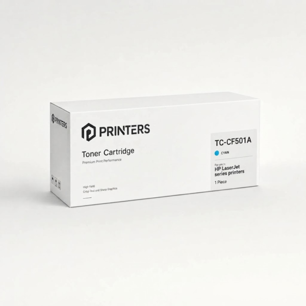 HP TC-CF501A 高級版代用 青色碳粉盒 for HP LaserJet series printers