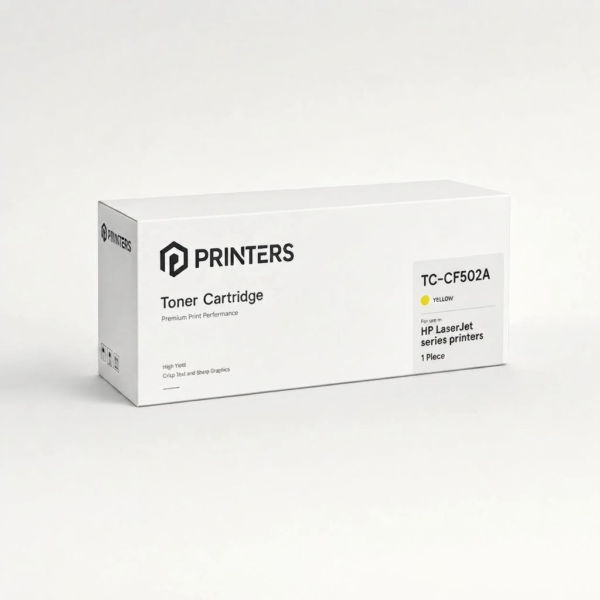 HP TC-CF502A 高級版代用 黃色碳粉盒 for HP LaserJet series printers