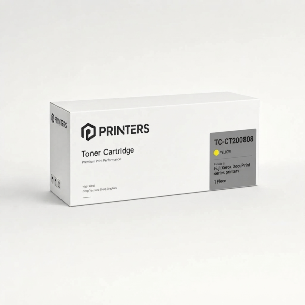 Fuji Xerox TC-CT200808 高級版代用 黃色碳粉盒 for Fuji Xerox DocuPrint series printers