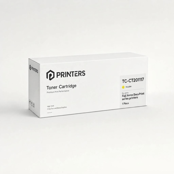 Fuji Xerox TC-CT201117 高級版代用 黃色碳粉盒 for Fuji Xerox DocuPrint series printers