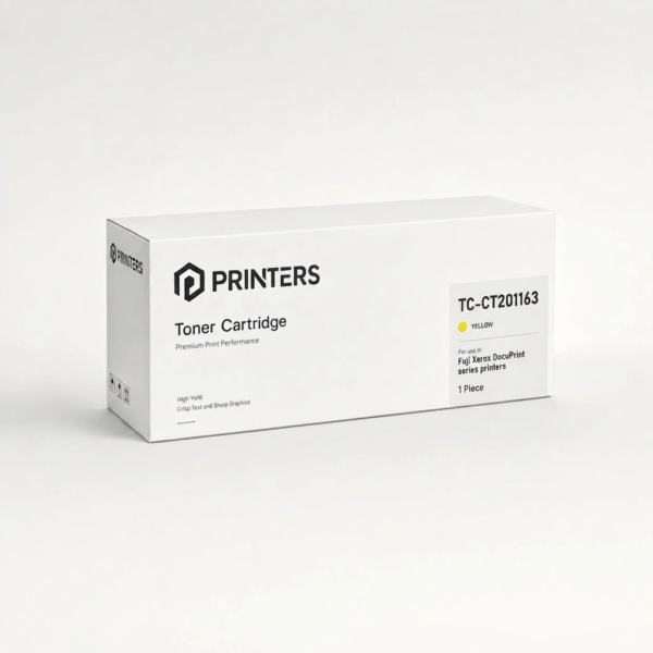 Fuji Xerox TC-CT201163 高級版代用 黃色碳粉盒 for Fuji Xerox DocuPrint series printers