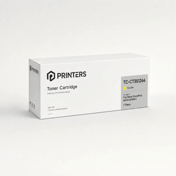 Fuji Xerox TC-CT351266 高級版代用 黃色碳粉盒 for Fuji Xerox DocuPrint series printers