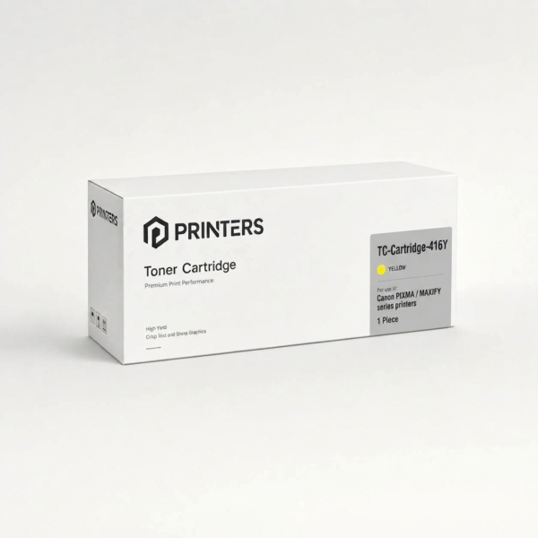 Canon TC-Cartridge-416Y 高級版代用 黃色碳粉盒 for Canon PIXMA / MAXIFY series printers