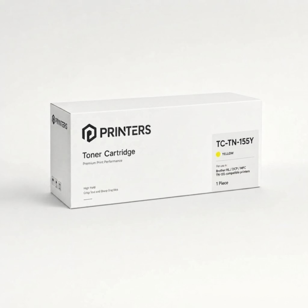 Brother TC-TN-155Y 高級版代用 黃色碳粉盒 for Brother HL / DCP / MFC TN-155 compatible printers
