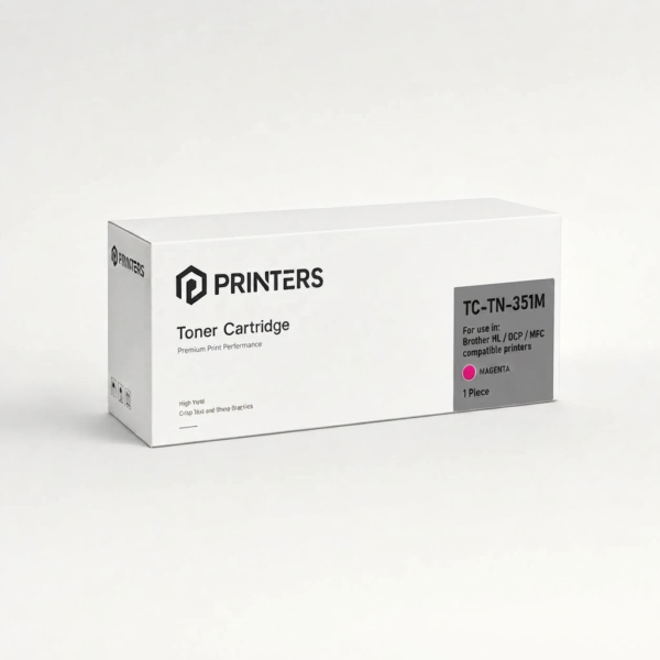 Brother TC-TN-351M 高級版代用 洋紅碳粉盒 for Brother HL / DCP / MFC TN-351 compatible printers