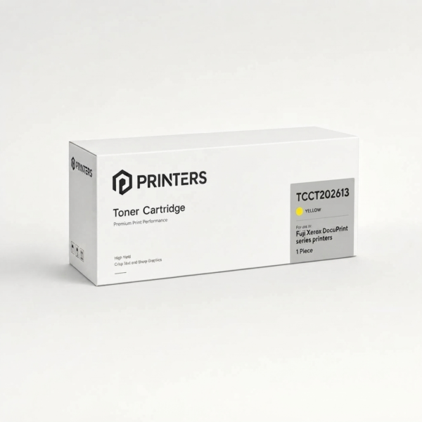 Fuji Xerox TCCT202613 高級版代用 黃色碳粉盒 for Fuji Xerox DocuPrint series printers