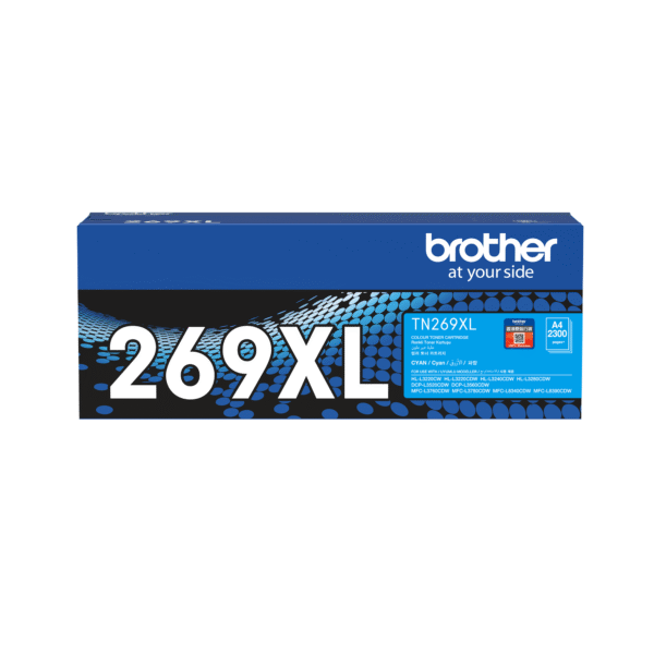 Brother TN269XLC Cyan Toner - Brother original
