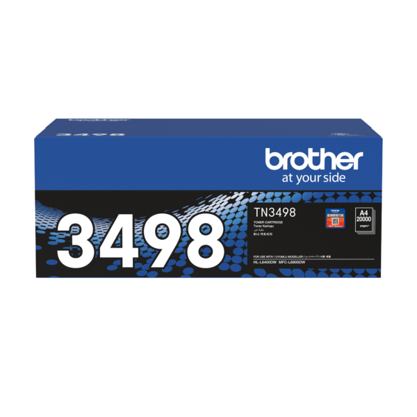 Brother TN-3498 Black Toner (20000 Pages) - Brother original