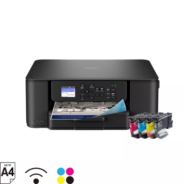 Brother DCP-J1310DW 三合一輕巧型多功能彩色噴墨打印機 - 香港原裝行貨 Printers.com.hk