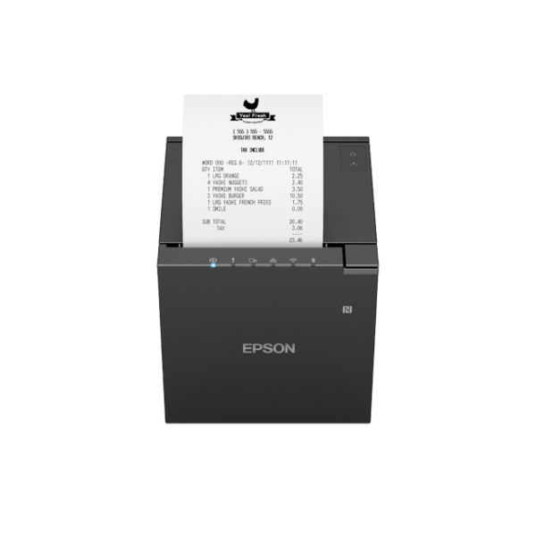 Epson TM-m30III POS 收據打印機 USB+LAN (黑色) - 香港原裝行貨 Printers.com.hk