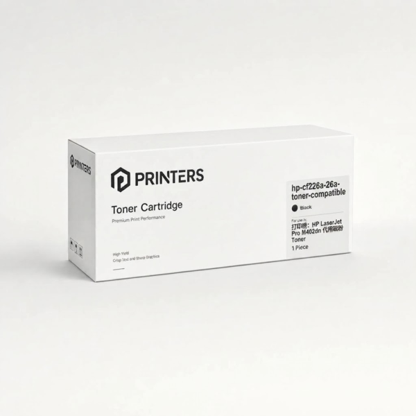 HP hp-cf226a-26a-toner-compatible 高級版代用 黑色碳粉盒 for 打印機：HP LaserJet Pro M402dn 代用碳粉 Toner
